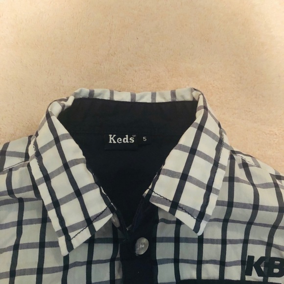 Keds Button Down Shirt Size 5 - Picture 6 of 9